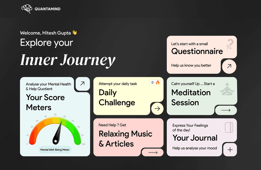 Quantamind - Mental Wellness Companion